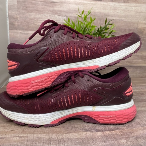ASICS Gel- Kayano 25 - Plum & Pink Running Shoe - Size: 40.5 (9) RARE COLOR - Picture 2 of 12